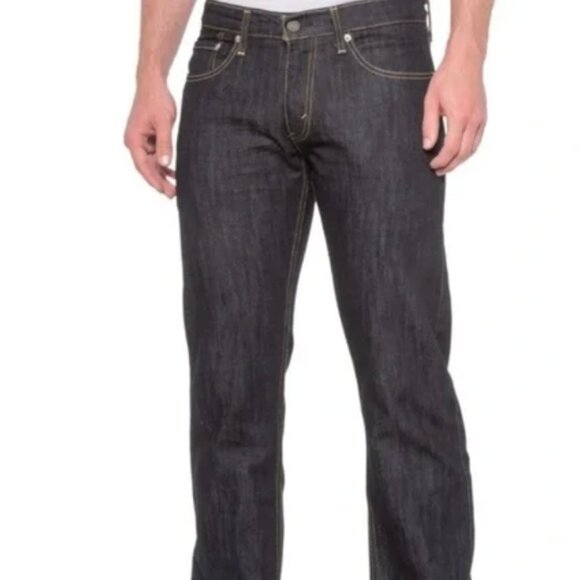 MENS DENIZEN BY LEVI 218 SLIM STRAIGHT JEANS - Picture 2 of 9